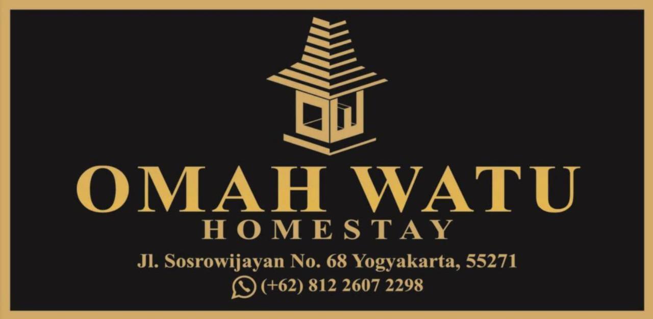 Omah Watu Homestay Yogyakarta Exteriér fotografie